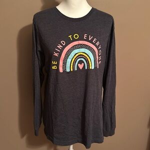 Be Kind to Everyone Long Sleeve T-Shirt - Size Large
